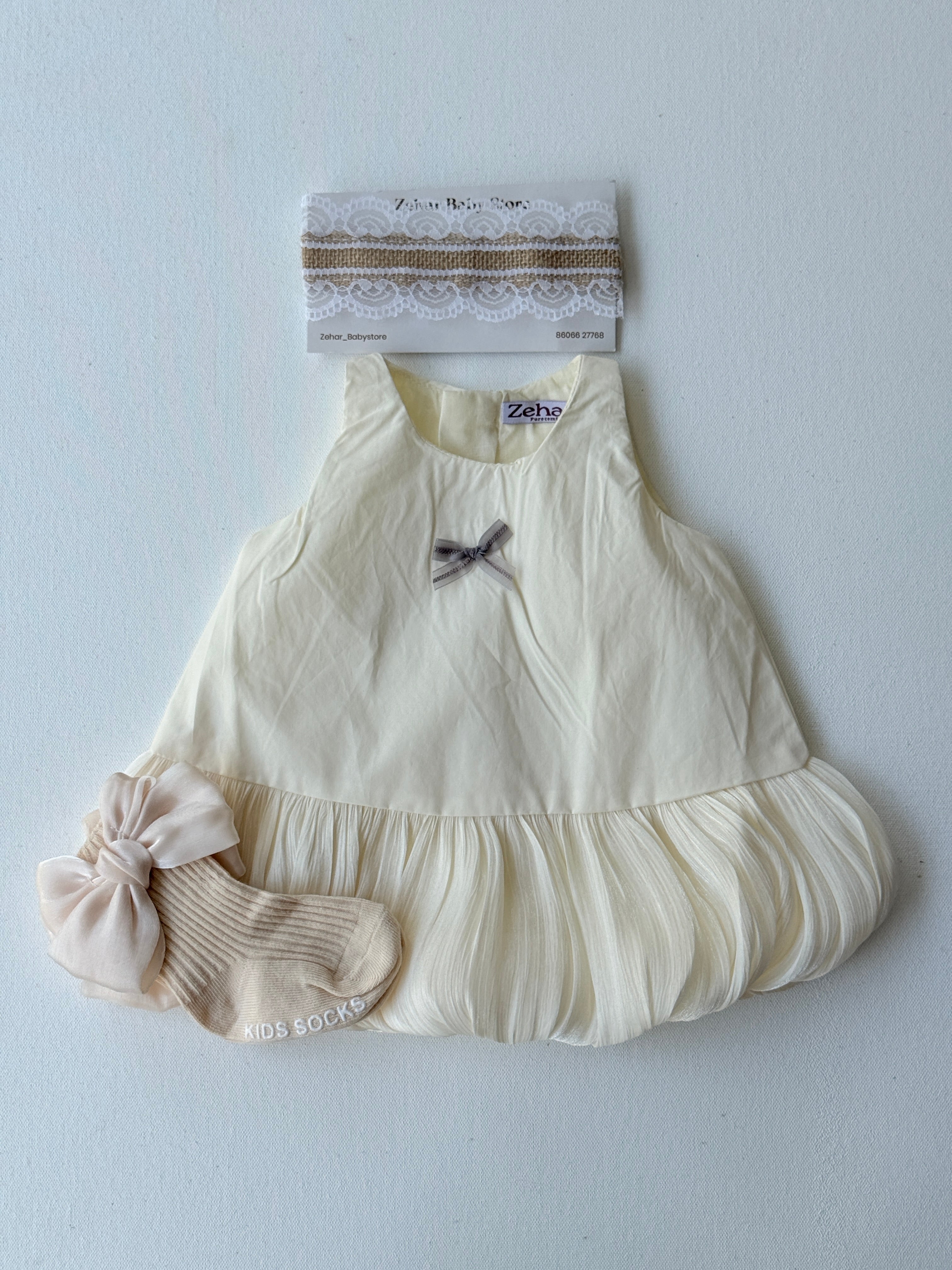 Bubble Silhouette Headband and socks set