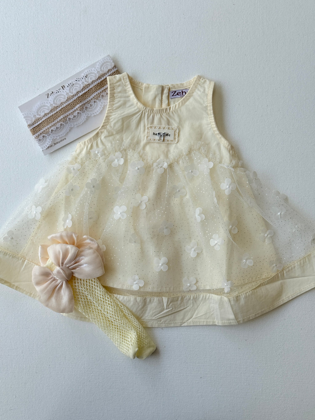 Daisy Sparkle Headband and socks set