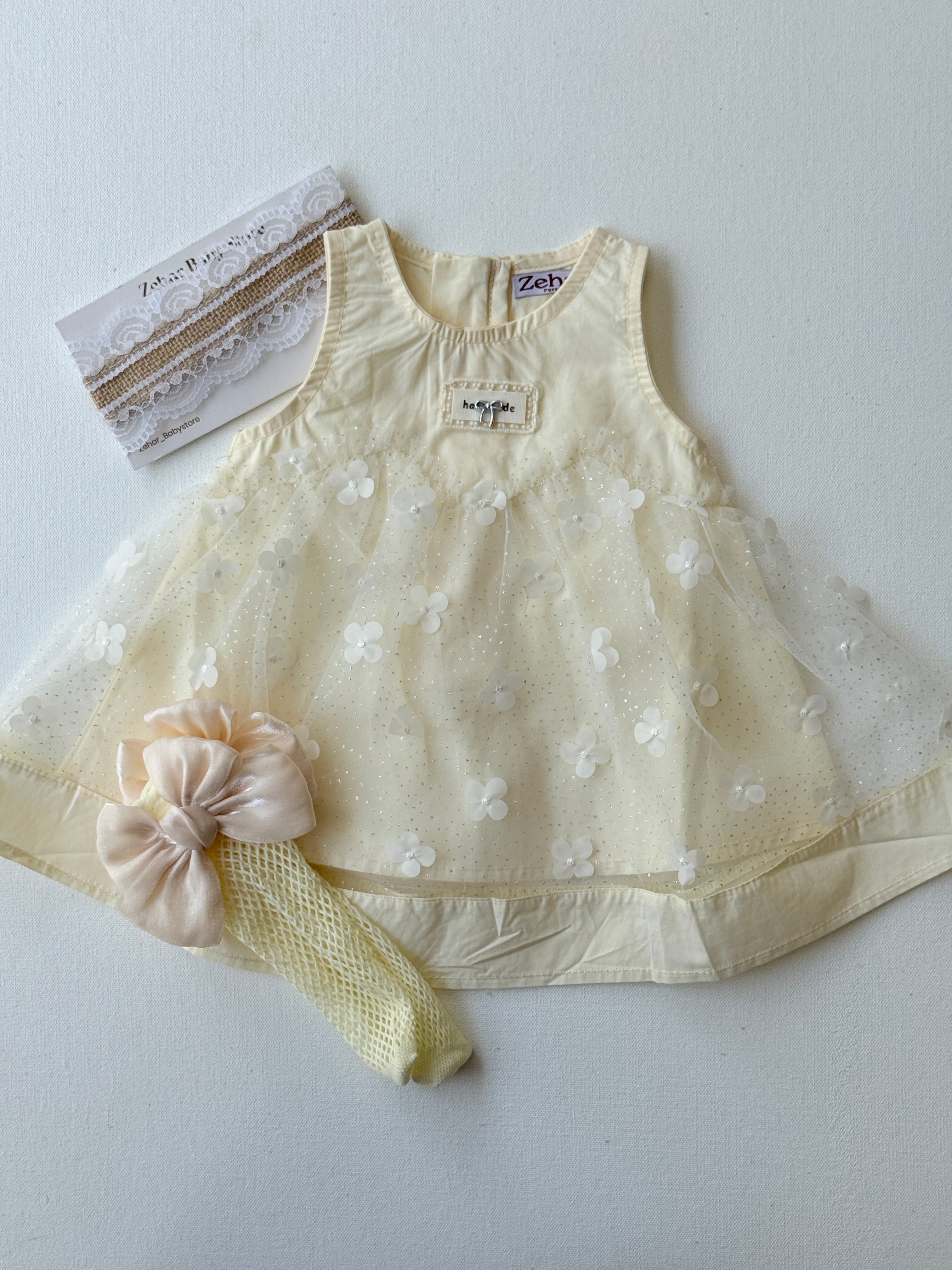 Daisy Sparkle Headband and socks set