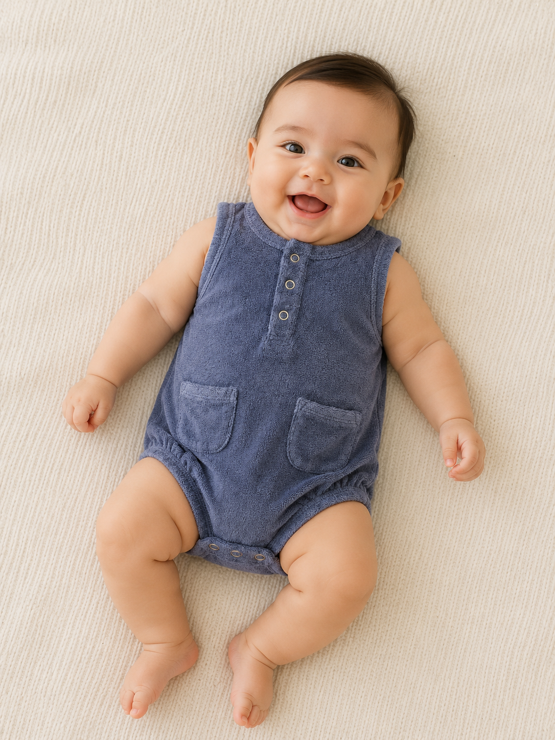 Plush Velvet Romper