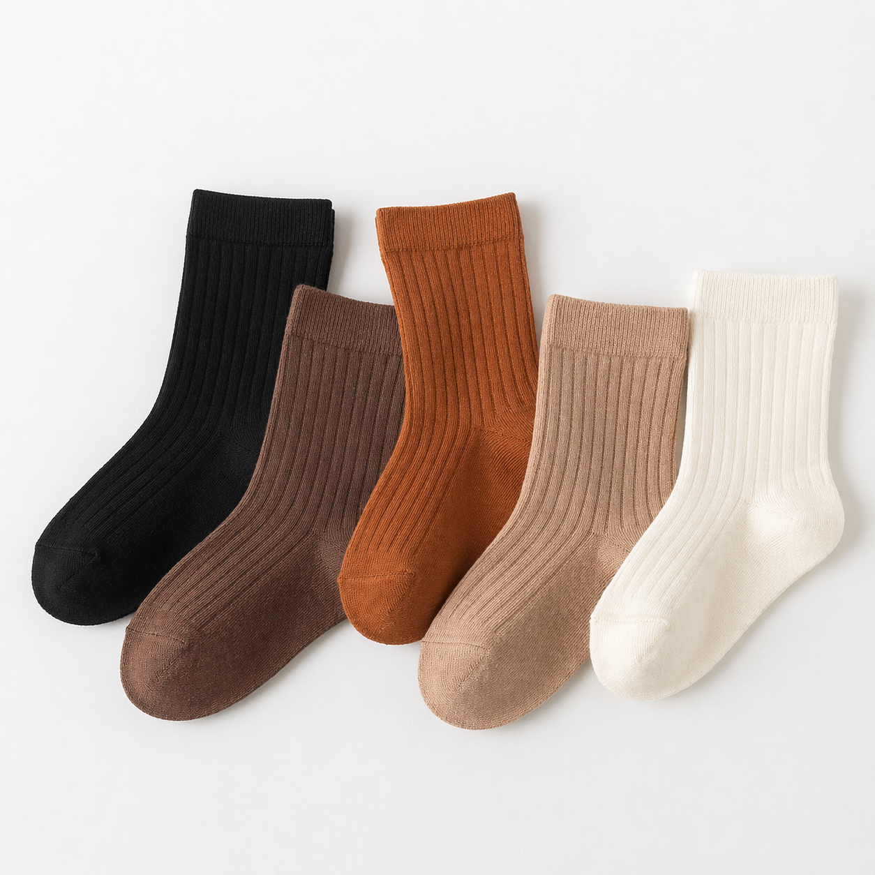 Neautral Knit Socks