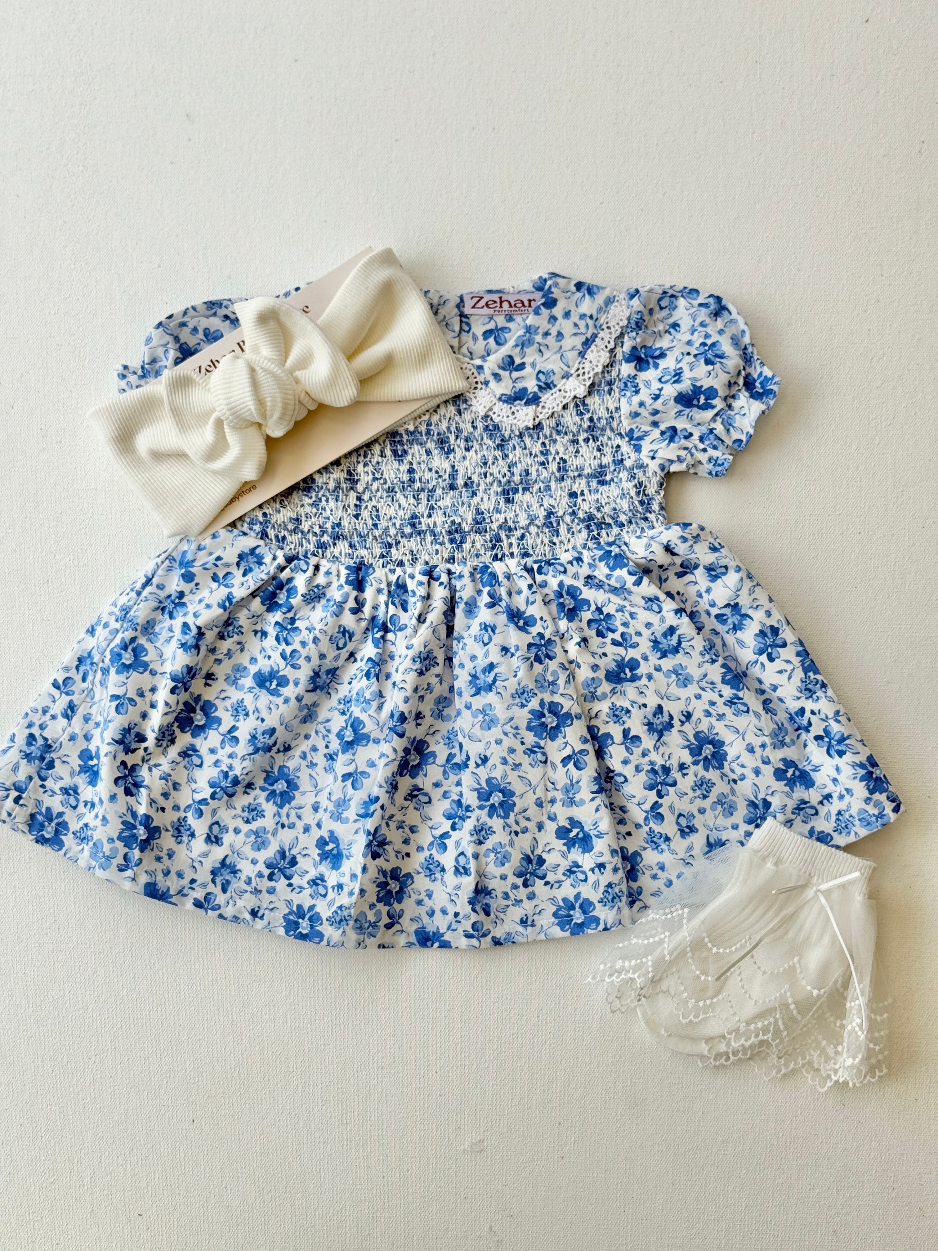 Bluebell Bloom Headband and Socks set