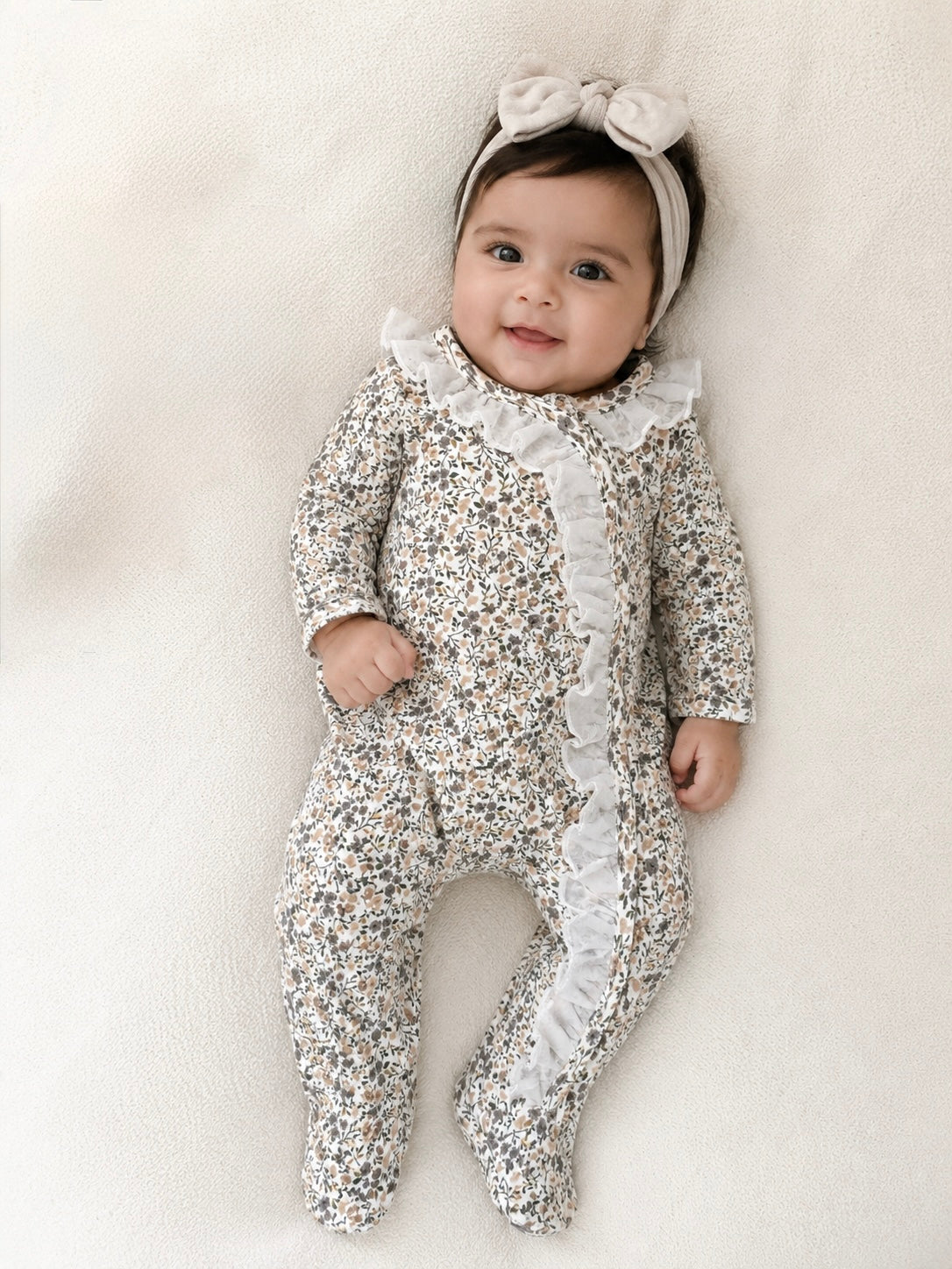Almond Cuddle Sleepsuit