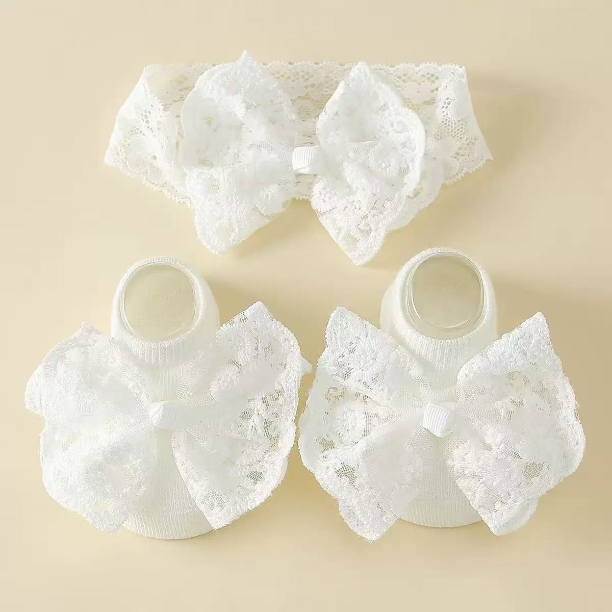 Blush and Noir Lace set