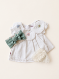 Vintage petal Headband and Socks Set