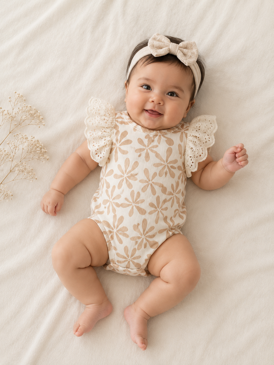 Daisy Lace Romper