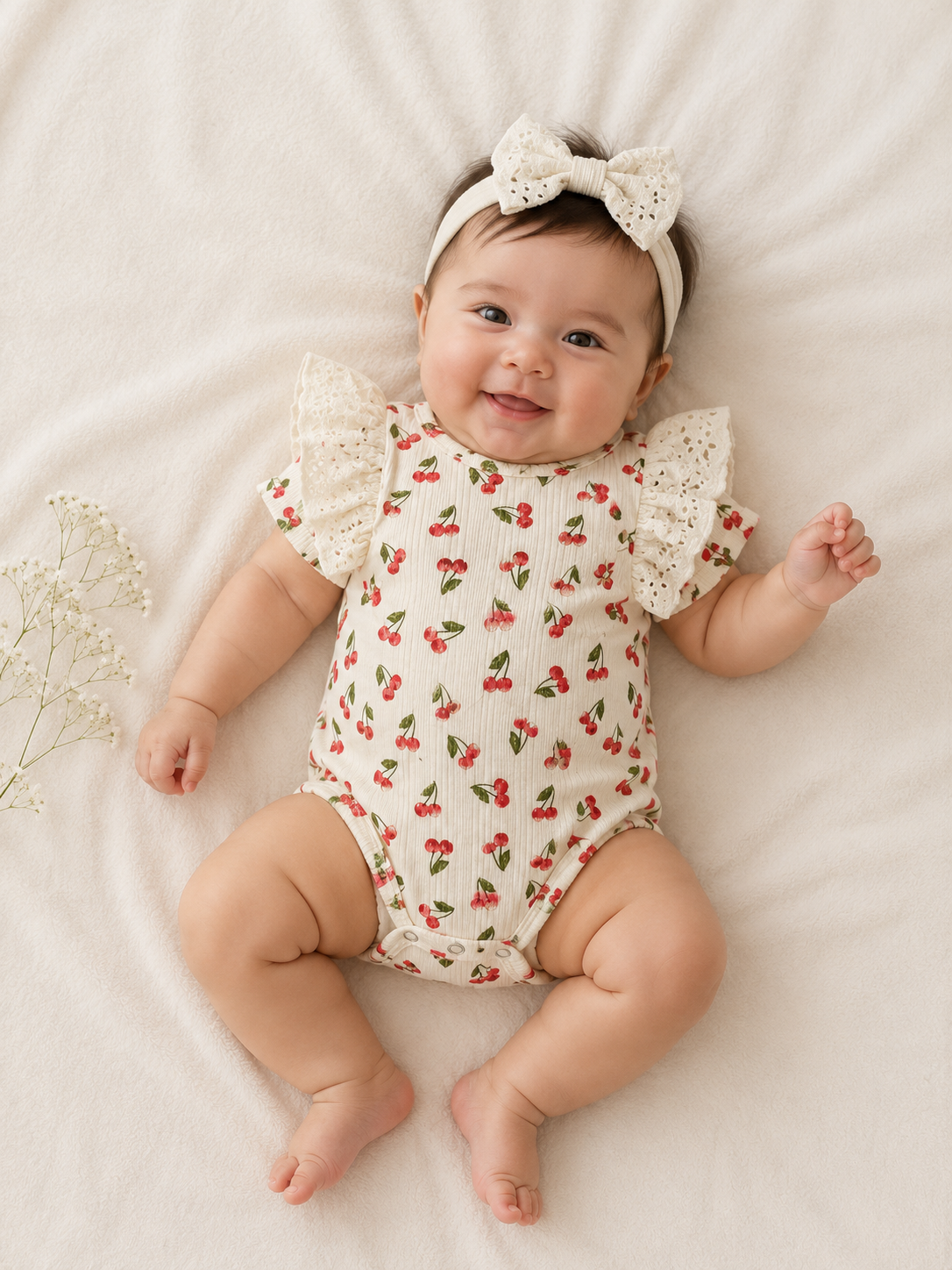 Cherry Kiss Romper