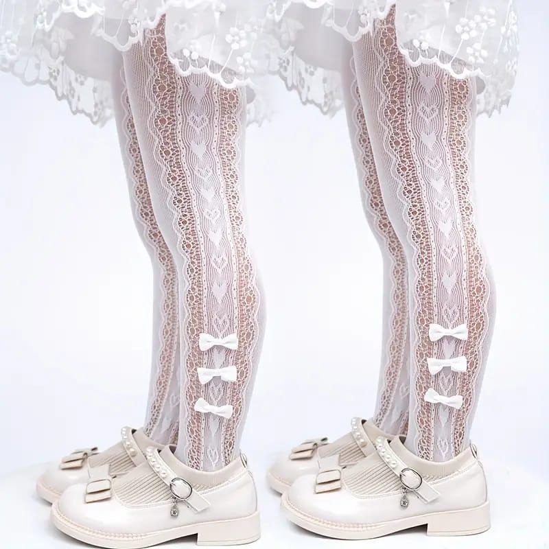 Ivory Lace Stockings
