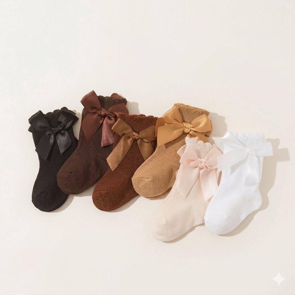 Elise Bow Socks