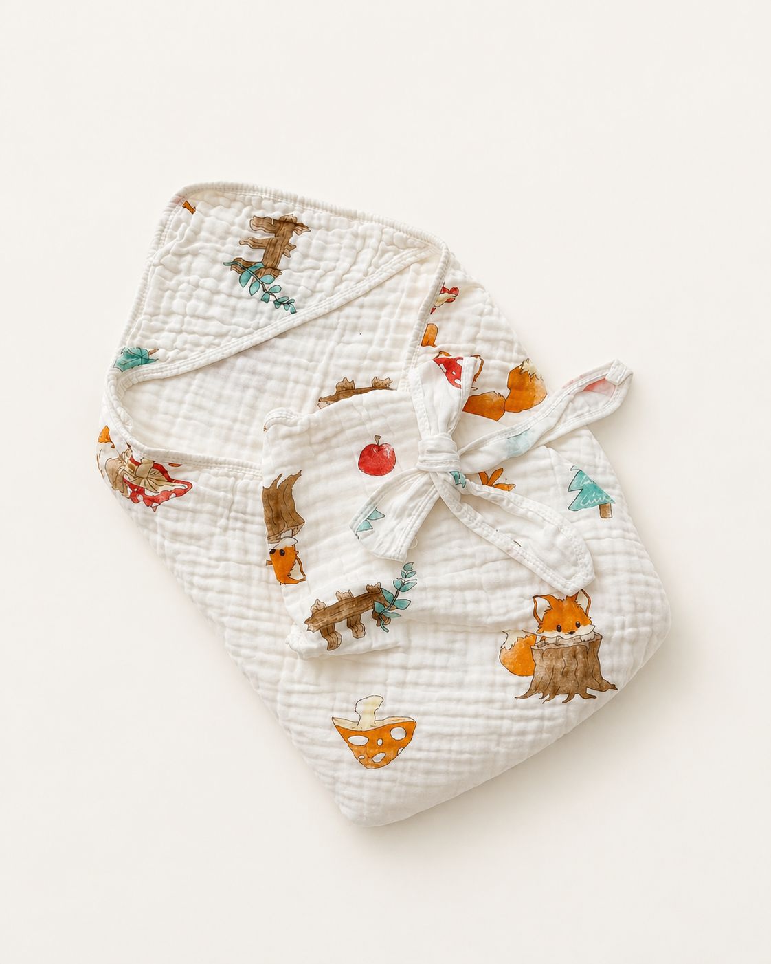 Muslin Hooded Swaddle