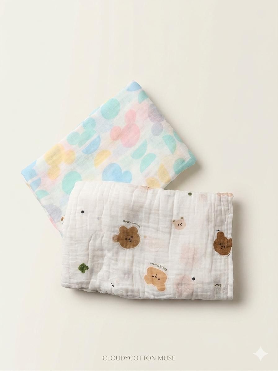 Muslin Swaddle(Pack of two)